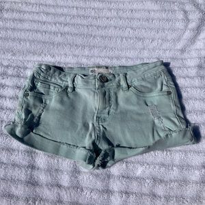 RSQ Tillys Cabo Cut-Off in jean light turquoise